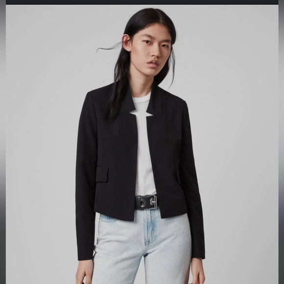 Allsaints RIA cropped blazer. New Without tag SOLD OUT - Picture 7 of 11